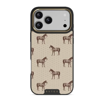 Wild West - iPhone 17 Pro Max Case, Elite Dark (MagSafe) / Gold