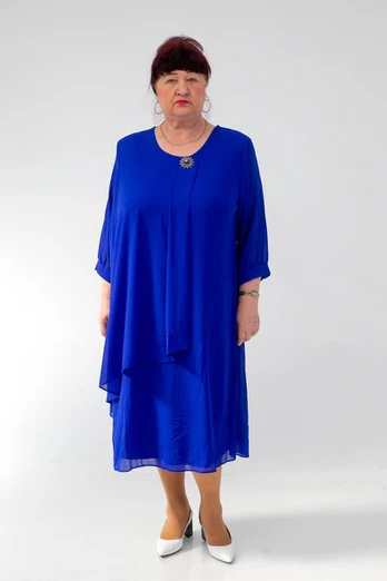 Suknelė moterims Afrodita Style, mėlyna, 48