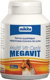 MIKITA DAUGIA- VIT CANIS / MEGAVIT / 150 tablečių