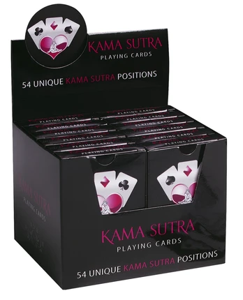 Tease & Please Kama Sutra kortų žaidimas, 54 kortos