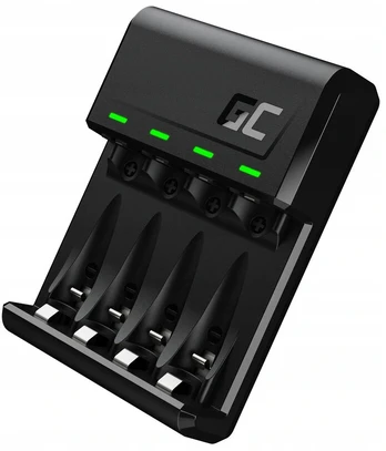 Green Cell Žalias Cell Vitalcharger akumuliatorių įkroviklis Aaa Aa R3 R6 Usb C Micro