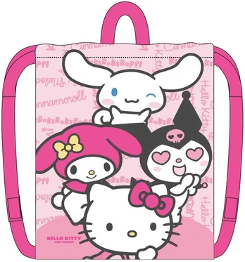 CERDÁ Hello Kitty and Friends gym bag 33cm