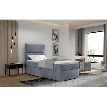 Viengulė lova Arco 90x200, Scandinavian, Pilka