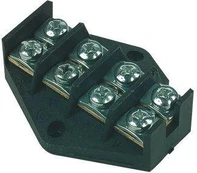 Sujungimo kaladėlė Elektroplast, juoda, 10 vnt.