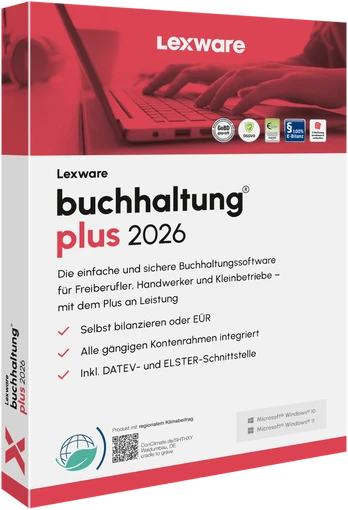 Lexware Buchhaltung Plus 2026 - 1 Device, 1 Year - ESD-DownloadESD
