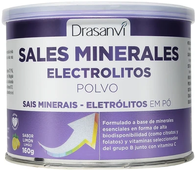 Drasanvi MINERAL SALTS - ELECTROLYTES #Lemon 160 gr