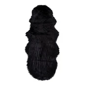 LAMBSKIN ARTIFICIAL BLACK 60X180CM