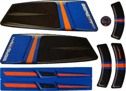 Berg XL Frame - Sticker set Compact Sport
