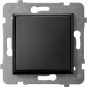 Ospel Aria Single mygtukas juodas metalinis (ŁP-21U/m/33)
