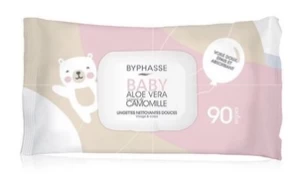 Drėgnos servetėlės Byphasse Kūdikis (90 uds) kaina
