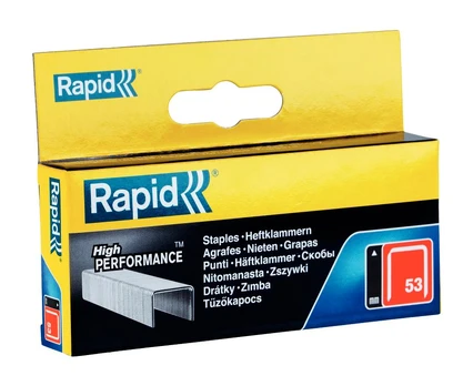 Segtukų kabės Rapid, 6 mm x 11.3 mm, 2500 vnt.