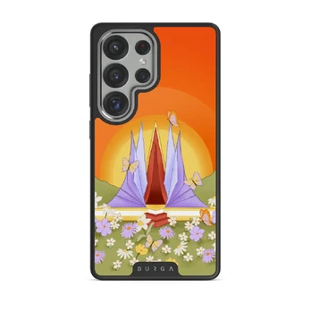 Sunrise - Samsung Galaxy S25 Ultra Case, Elite Dark (Magnetic) / Silver
