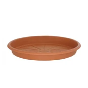 Plastikinė vazono lėkštė DOMOLETTI STTE0017-100, Ø17 cm,ruda kaina