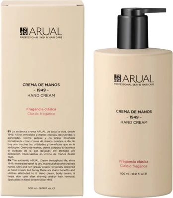Rankų kremas Arual, 500 ml