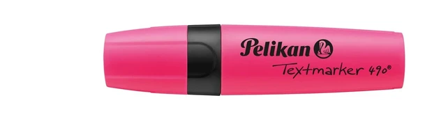 Teksto žymeklis PELIKAN 490, rausvos sp.