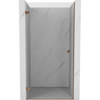 Dušo durys Mexen Lunar-B Left, 75 cm x 200 cm, rausvo aukso