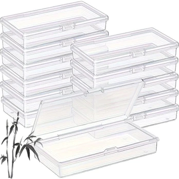 Plastikinės dėžutės, 12.4*6.5*2.49cm 4pcs