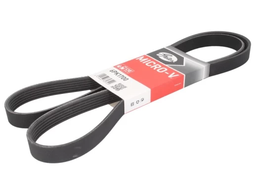 V formos rumbuoti diržai GATES 6PK1700
