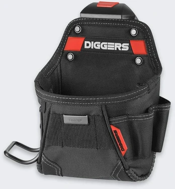 Vevor „Diggers Quick Blk“ universali įrankių kišenė
