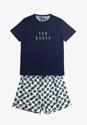Ted Baker pižama vyrams 175082, juoda, S
