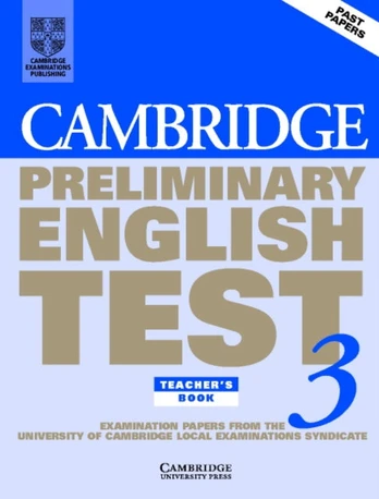 Cambridge Preliminary English Test 3