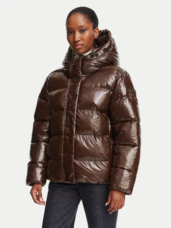 Napapijri Žieminė striukė A-Glane NP0A4HZ5 Ruda Regular Fit
