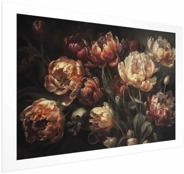 Artgeist Plakatas - Blooming Tulips