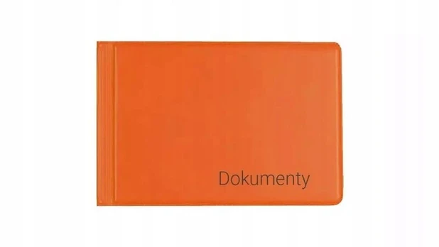 Biurfol dokumentų dėklas, oranžinis, mažas