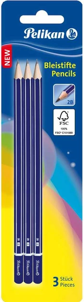 Pelikan 978783 grafitinis pieštukas 2B 2 vnt.