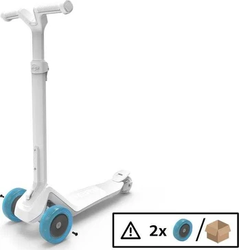 Berg Nexo - Wheels 120x40mm Mėlyna
