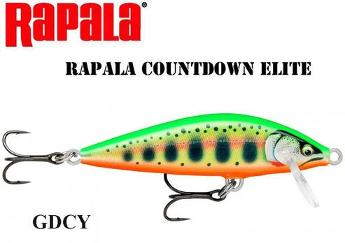 Vobleris Rapala CountDown Elite GDCY