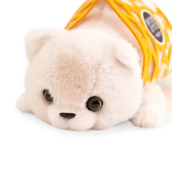 Pliušinis katinukas Sniegius Milo 56 cm, Orange Toys
