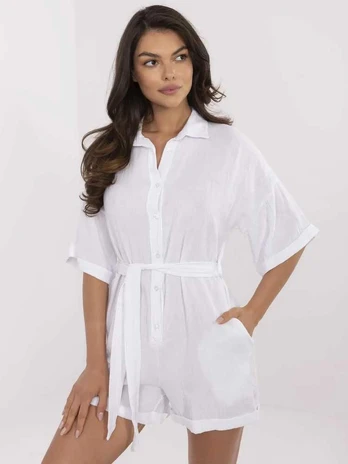 Italy Moda Kombinezonas-MI-KO-A2479.73-balta