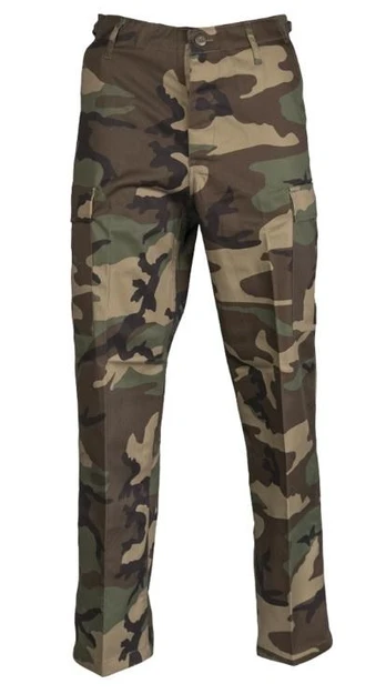 Mil-Tec US RANGER TYP BDU kelnės, WOODLAND