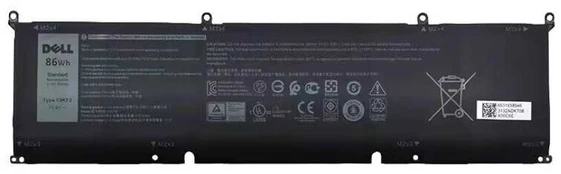 Atmintis do laptopa Dell BTRY,PRI,86WHR,6C,LITH,BYD