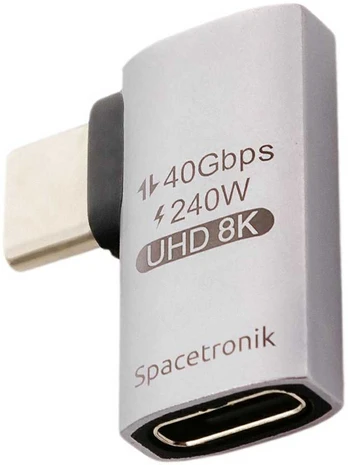 Spacetronik Adapteris USB-C na USB-C USB4 8K 90st SPU-A20