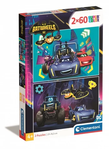 Puzzles 2x60 elements Batwheels