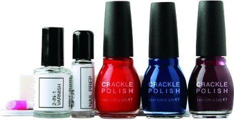 Rio Crackle Nails Party Nail Kit (RIO NCRP)