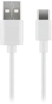 Kabelis USB MicroConnect USB-A – USB-C 0,5 m Balta (USB3.1CCHAR05W)