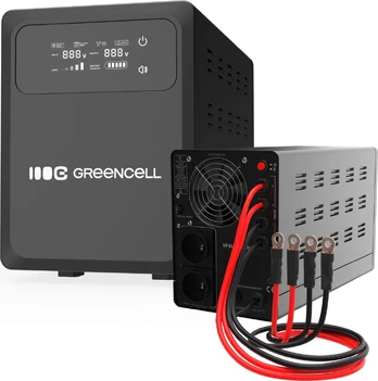 Green Cell UPSLPPC1200 uninterruptible power supply (UPS) Line-Interactive 2 kVA 1200 W