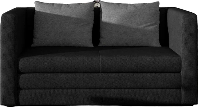 Sofa - lova Neva juoda, Soro 100, Soro 93