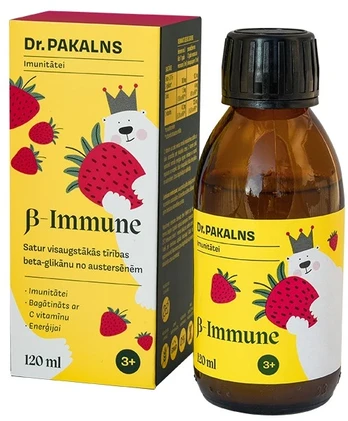 DR. PAKALNS Beta Immune balzamas 120 ml