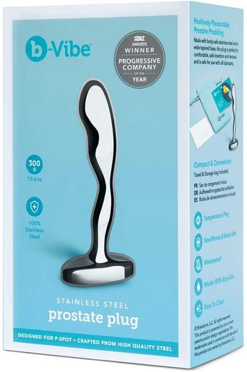Analinis kištukas B-Vibe Sidabras