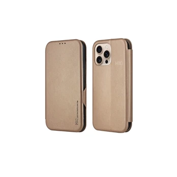 Dėklas HDD Classic Wallet Case Samsung A405 A40 auksinis