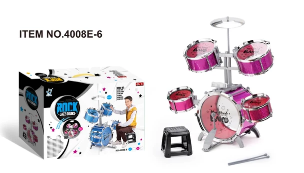Large ROCK BAND Percussion Blue