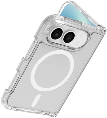 Dėklas eSTUFF INFINITE (GRS) OSLO iPhone Duo Clear Magnetic Cover.