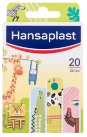 Pleistrai Hansaplast Animals, 20 vnt. kaina
