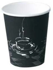 Multi Kaffebæger Pap 25 cl 8 oz Ø80 mm Coffee Cup,20 ps x 50 stk/krt