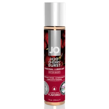 System Jo H2O Cherry Burst vandens pagrindo lubrikantas, 30 ml