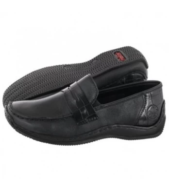 Rieker Czarne L1752-00 (RI69-a) batai